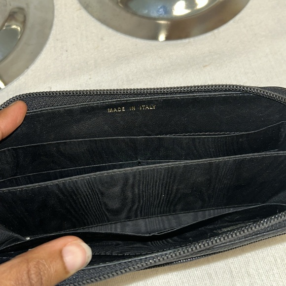 CHANEL Black Leather Long Wallet - Picture 6 of 12